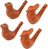 4Pcs Water Bird Whistle, Musical Bird Call Whistles for Kids and Adults, Ceramic Noisemaker Toys
