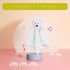 Baby White Polar Bear Soft Stuffed Animal Security Blanket, 13" Plush Character Lovey