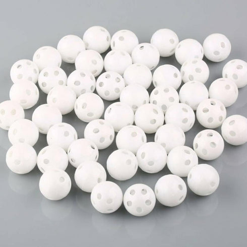 10Pcs White Rattle Balls Inserts for Rattle Box Repair, Noise Maker Insert for Dolls and Plush Rings