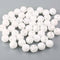10Pcs White Rattle Balls Inserts for Rattle Box Repair, Noise Maker Insert for Dolls and Plush Rings