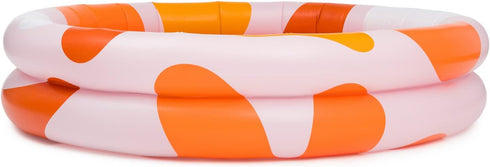 Pool Buoy Round Inflatable Pool with Storage Bag, Premium Outdoor Swimming Pool for Kids, Toddlers, Adults