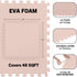 48sqft Foam Floor Tiles - Soft Nontoxic Baby Play Mat - Interlocking Puzzle Mat for Baby, Kids Playroom, or Home Gym