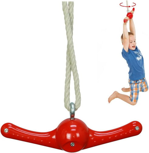 Swing Spins - 360 Spinner Swing for Boys Girls Indoor Outdoor Twister