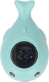 Generic LED Display Bath Thermometer Floating Toy, Blue Whale Baby Tub Toy with
