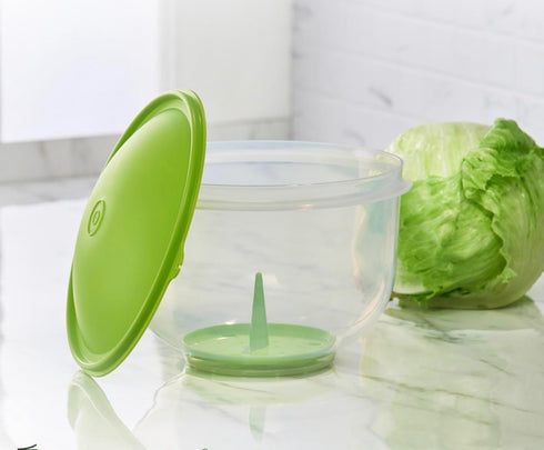 Generic NewTupperware Super Crisp It Lettuce Keeper LimeGreen