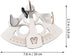Toyvian Sextant Mark Navigation Bundle, Artificial Horizon Navigation Tool for Educational Navigation Training Practice