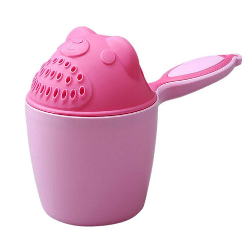 Digood Waterfall Rinser Shampoo Cup with Animal Handle for Kids (6 Months -