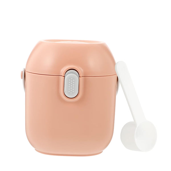 GALPADA Portable Formula Dispenser with Spoon Sealed Milk Powder Holder Double Design