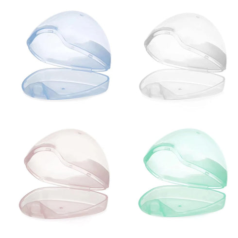 PandaEar Pacifier Nipple Holder Case Container Boxes (4 Pack)| Universal Accessories Holders|