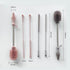 Haakaa Silicone Cleaning Brush Kit Household Cleaning Brushes for Bottles and Crevices Food-Grade Silicone: Dishwasher