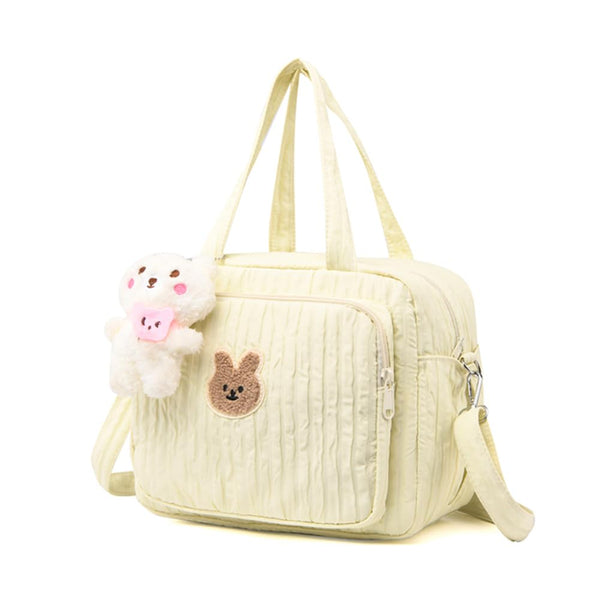 Lushandy Baby Diaper Bag Tote, Mom Bag Crossbody Diaper Bags Baby Travel