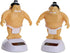 Sumo Wrestler Solar Power Swinging Car Ornament, Dashboard Gift for Solar Power Kits