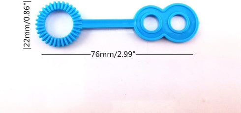 Honbay 50pcs Blue Bubble Wands