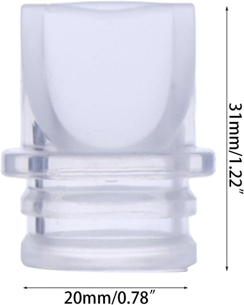 caralin Effective Silicone Valves Anti Backflow Valves for Electric Breast Pump Prevent Milk Backflow Maintain Pump