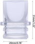 caralin Effective Silicone Valves Anti Backflow Valves for Electric Breast Pump Prevent Milk Backflow Maintain Pump