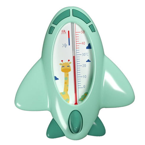 1pc Cartoon Thermometer for Bathing Accurate Temperature Measuring Tool Green and Safe