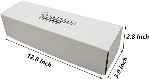 Cardboard Storage Boxes with Dividers for Baseball, Football, Sports Cards and MTG Playing Cards - 6 Count