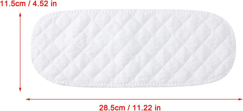 LXXIASHI 10PCS 30x11cm 11.81x4.33in) Three-Layers Cotton Diaper Reusable Solid Casual Infant Baby Cloth Diaper Covers