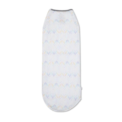Nanit Sleep Wear Swaddle - Chevron Raindrops- NB
