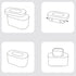 Wet Wipes Heater,Temperature Adjustable Digital Display Top Heating Lock Large Capacity Baby Wipe Warmer Baby Diaper
