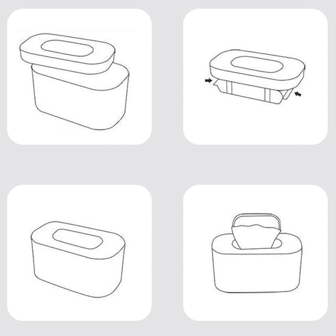 Cocoarm Baby Wipe Warmer with Large Capacity and Top Heating Lock