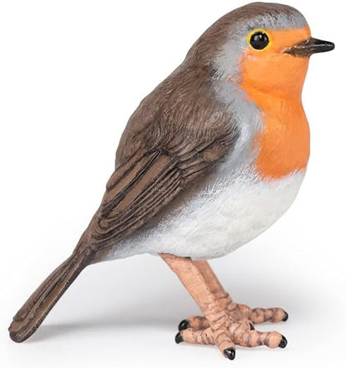 Papo Hand-Painted Figurine - Wild Animal Kingdom Robin 50275 - Collectible for Children from 3 Years Old
