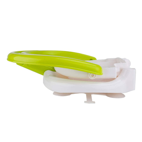 Lucakuins 6-18 Foldable Non Slip Bath Seat - Baby Bathtub Chair for Sitting Up, Wrap-Around Seat with Suction Cups