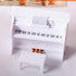 Piano Keyboard Toy for Kids, Dollhouse Piano Model with Miniature Stool, Musical Educational Toy for Fairy Garden