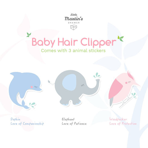 Little Martins Drawer Trimmers Little Martin's Baby Hair Clipper - Professional Quiet Baby Hair - Rechargeable