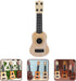 Toddmomy Ukulele Musical Toy, Plastic Ukulele Guitar for Kids Educational Musical Instrument