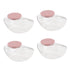 Generic M9 4 150ML Breastmilk Collection Cup Replacement Pcs Leak Proof Milk Collector Cups for Wearable Breast Pump