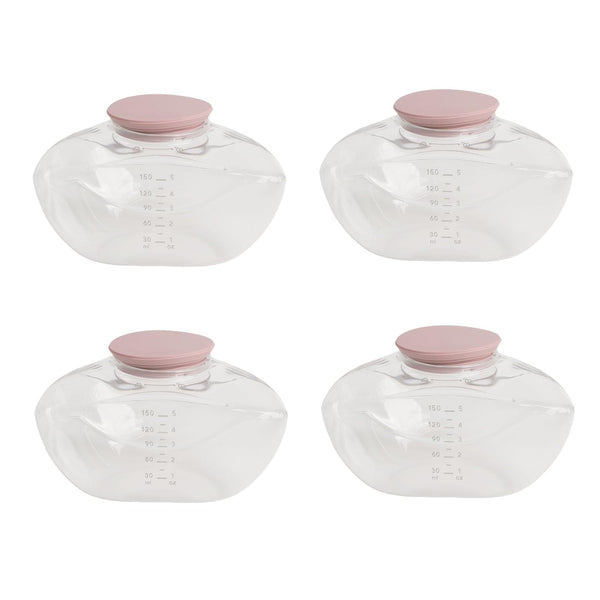 NOENNULL 4 Pcs Breastmilk Collection Cup for M9 Wearable Breastpump Milk Collector Cup