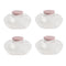 NOENNULL 4 Pcs Breastmilk Collection Cup for M9 Wearable Breastpump Milk Collector Cup