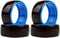 4Pcs/Set 1/10 Drift Car Tires Hard Tyre for 1/10 Traxxas Tamiya HPI Kyosho On-Road Drifting Car, Blue
