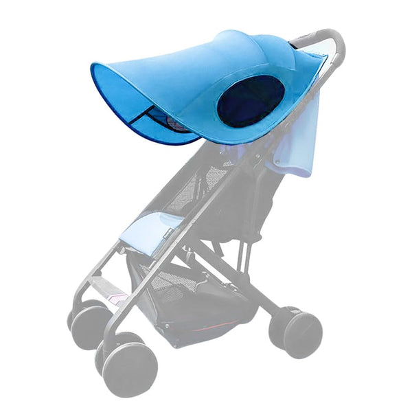 Universal Sun Shade for Baby Stroller, UV Protection Rainproof Sun Cover, Pushchair Buggy Blackout Parasol Canopy