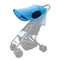 Universal Sun Shade for Baby Stroller, UV Protection Rainproof Sun Cover, Pushchair Buggy Blackout Parasol Canopy
