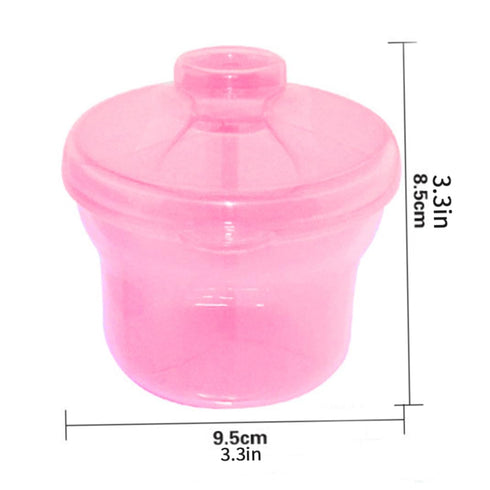 Jorzer Milk Powder Dispenser Baby Formula Storage Container Food Box Snacks Portable for Outdoor Travel Makeup Beauty