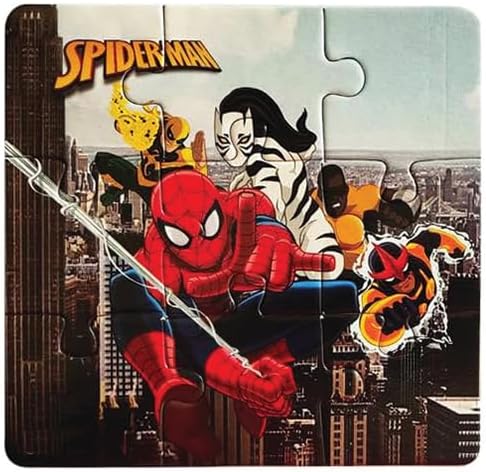 Spider Zigsaw Puzzle, Pack of 5, Total 45 Pieces