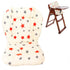 Twoworld Baby High Chair Seat Cushion Liner Mat Pad Cover, Breathable Star Design