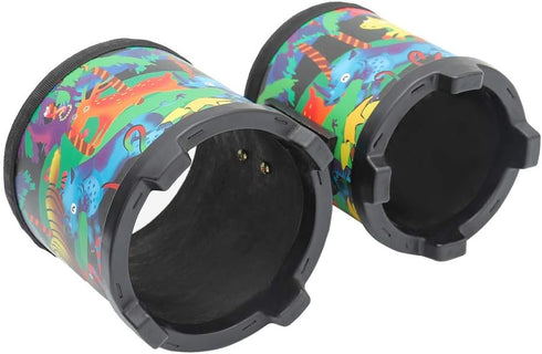 Bongo Drum 5"-6" Rhythm Club Drum for Kids, Colorful Mallets, Music Instrument, Special Christmas Birthday Gift