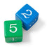 hand2mind 3/4-inch (Set 12) Plastic Color Number Dice