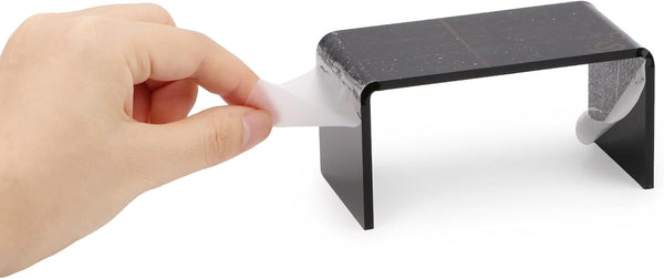 Dollhouse Furniture End Table 1:12 Scale Miniature Acrylic Tea Coffee Table Modern