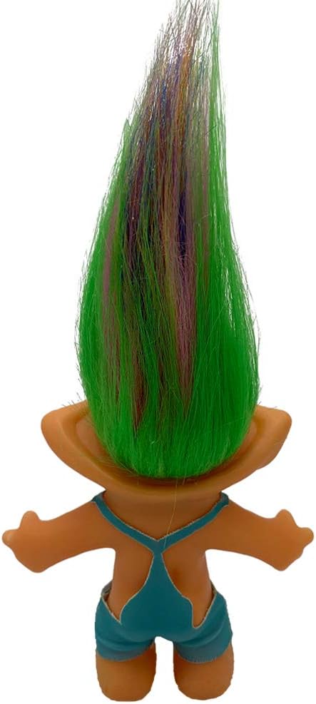 PVC Vintage Trolls Dolls, Retro Troll Doll Action Figures for Collections, School Project, Arts and Crafts, Party Favors