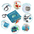 Fish-Themed Baby Crinkle Book - Teething Toy for Infants
