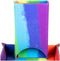Watercolor Rainbow FanRoll Fold Up Dice Tower by Metallic Dice Games - RPG Accessories for Dungeons and Dragons