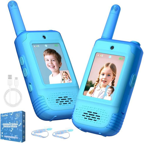 KAKTIN Video Walkie Talkies for Kids, Christmas Birthday Gifts Toys for Boys 3