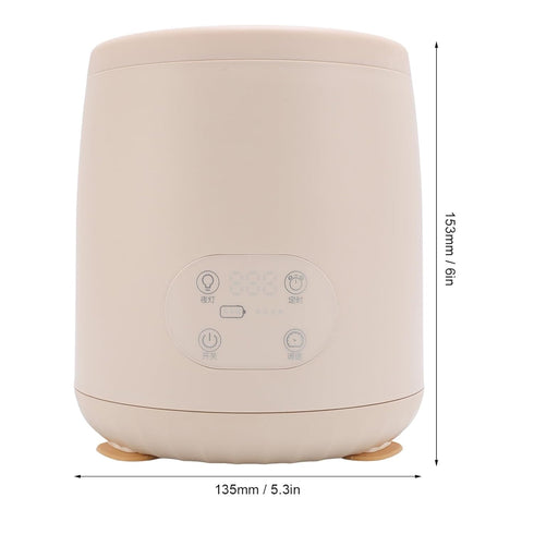 Sunisfa 4 Electric Baby Formula Mixer, Low Noise Automatic Infant Bottle Shaker Mixing Modes, Rechargeable Battery