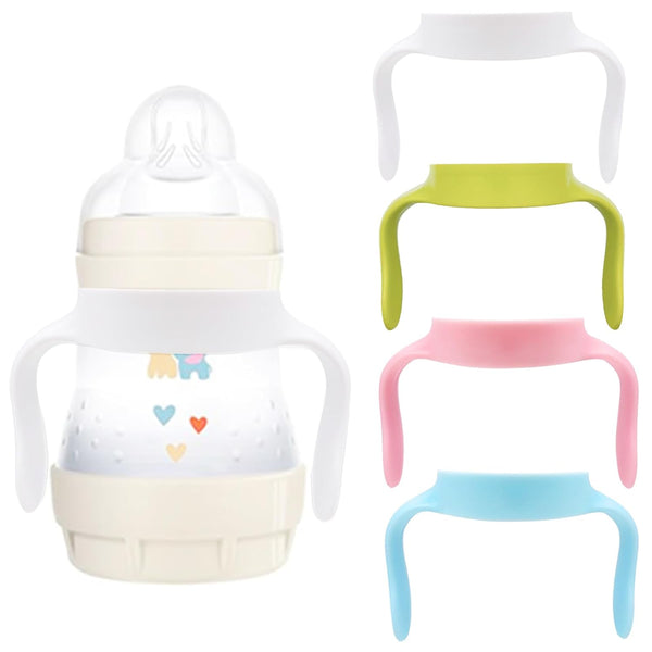 Giftophilia Baby Bottle Handles Compatible for Mam Bottles, Feeding Bottles Holder Accessories, Pack