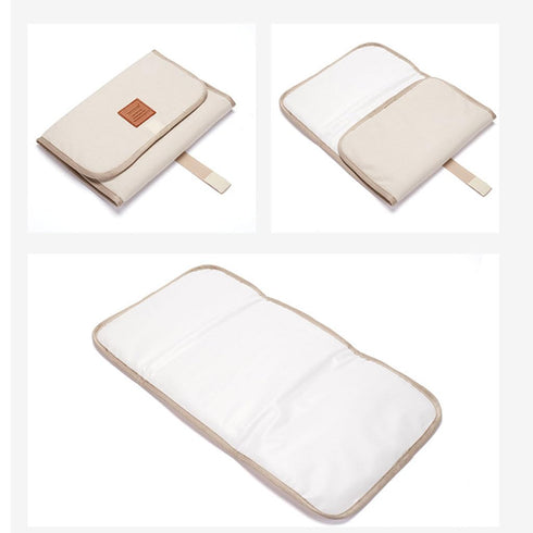KRYTJACZ Portable Travel Changing Mat Foldable Diaper Changer Nursing Mattress Breathable Crib Essential Bedding Stuff