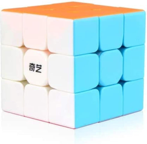 QY Toys Warrior W Speed Cube 3x3 - Stickerless Magic Cube Puzzles Toys (56mm) - Educational Toy to Improve